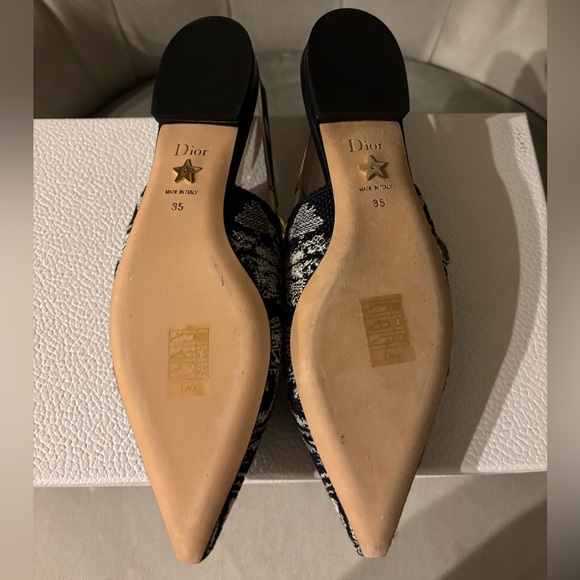 J’aDIOR slingback flat size 35 NWT - Picture 5 of 6
